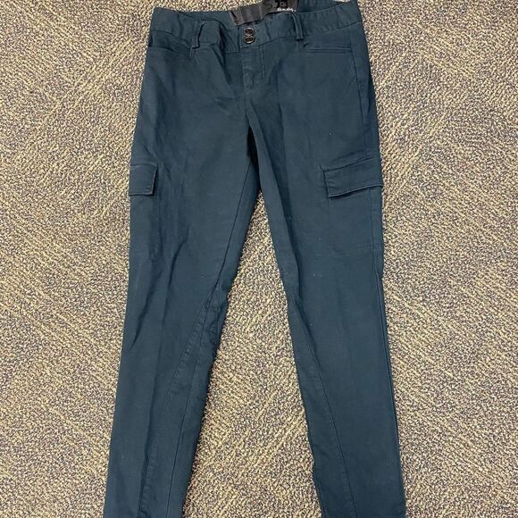 Joes‎ jeans black cropped fitted cargo pants - Picture 2 of 8